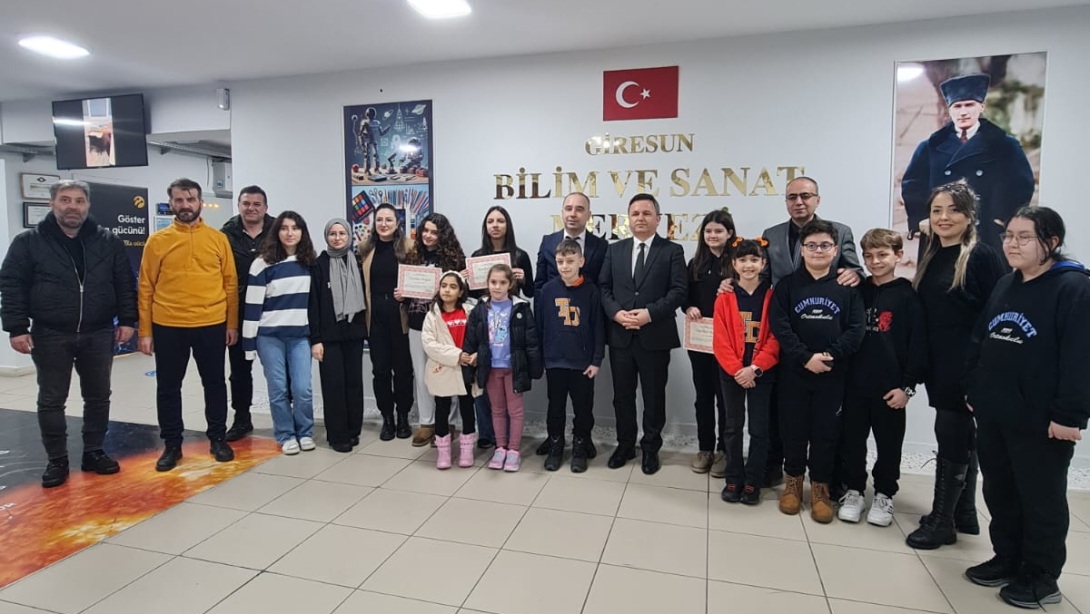 GİRESUN BİLSEM ÖĞRENCİLERİNE GENÇ AR-GE DESTEĞİ