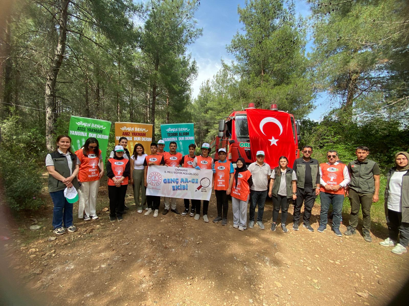 Genç Ar-Ge Ekibi “Orman Benim” Etkinliğiyle Doğaya Sahip Çıktı