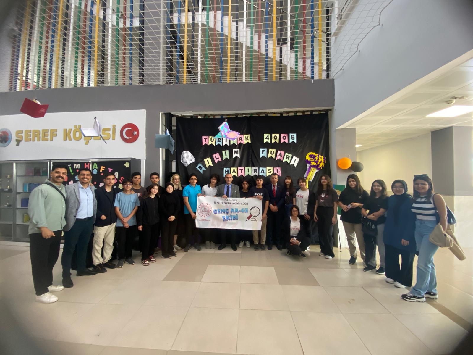 Genç Ar-Ge Ekibi Bilim Fuarı Ziyareti