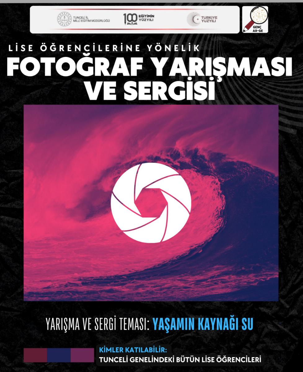 "Yaşamın Kaynağı: Su" Temalı Fotoğraf Yarışması ve Sergisi Tanıtıldı