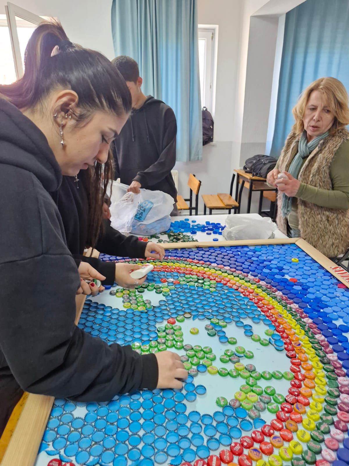 Genç ARGE ve Erasmus+ KA-210 Projesi Kapsamında Sanat Etkinliği Gerçekleştirildi
