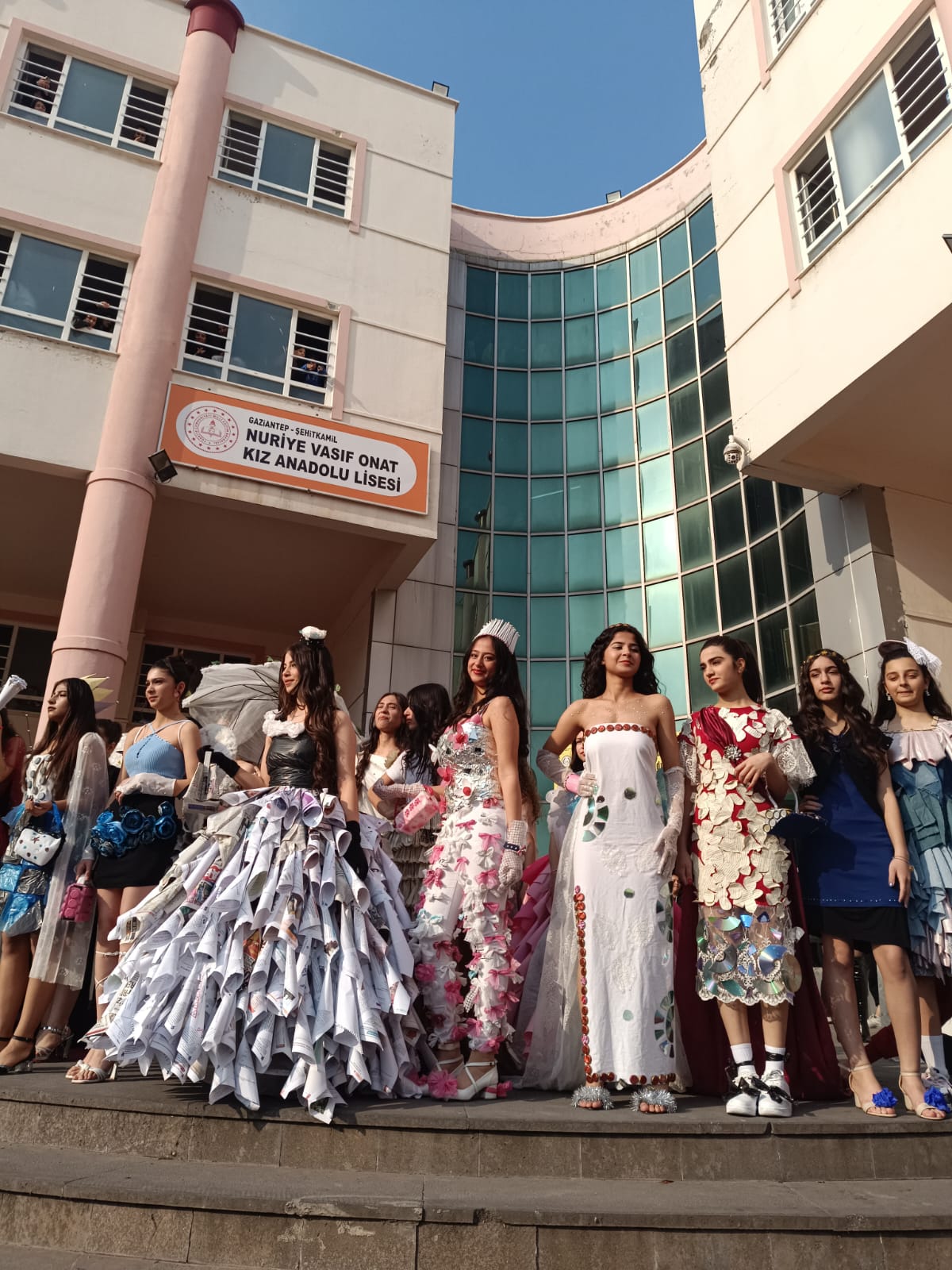 Nuriye Vasıf Onat Kız Anadolu Lisesi'nde Sürdürülebilir Moda Rüzgarları Esti!