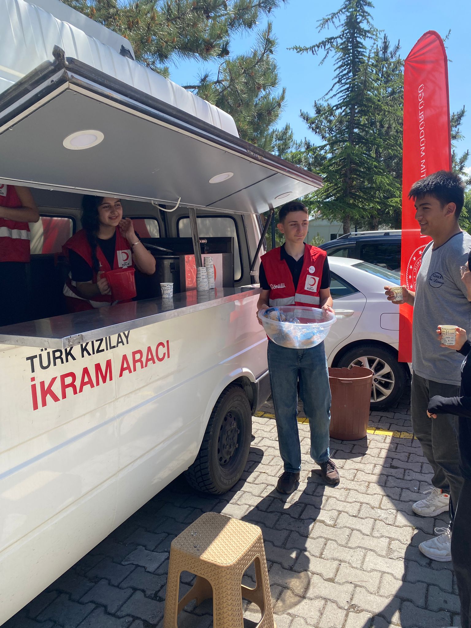 Genç ARGE Kızılay İkram Aracı Tanıtımı