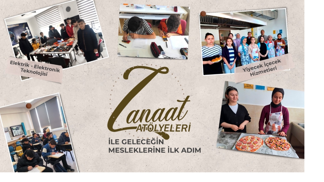 Zanaat Atölyeleri İle Geleceğin Mesleklerine İlk Adım