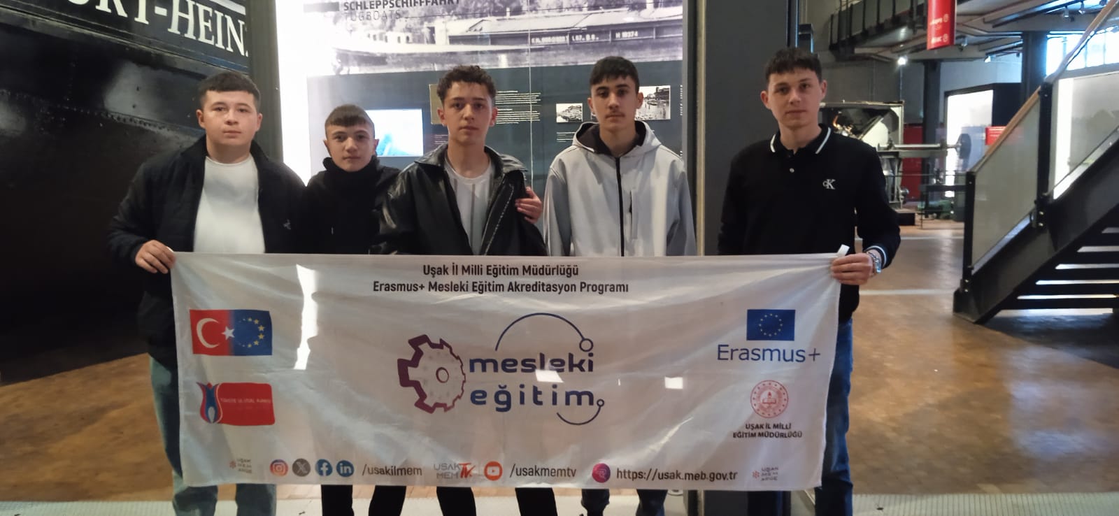 Uşak İl Milli Eğitim Müdürlüğü Erasmus + Mesleki Eğitim Akreditasyon Projesi Mobilya ve İç Mekan Tasarımı Staj Faaliyeti