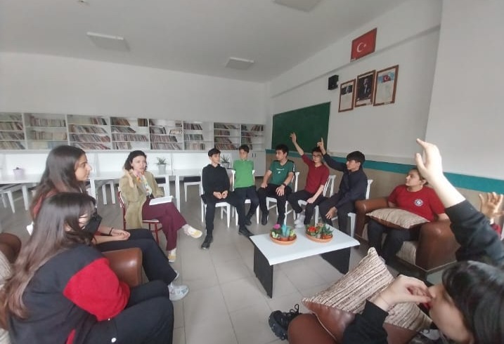 Ankara Genç AR-GE Projesi Faaliyetleri Kapsamında, Çankaya İlçe Milli Eğitim Müdürlüğü “Gençler İçin Felsefe” Atölyesi