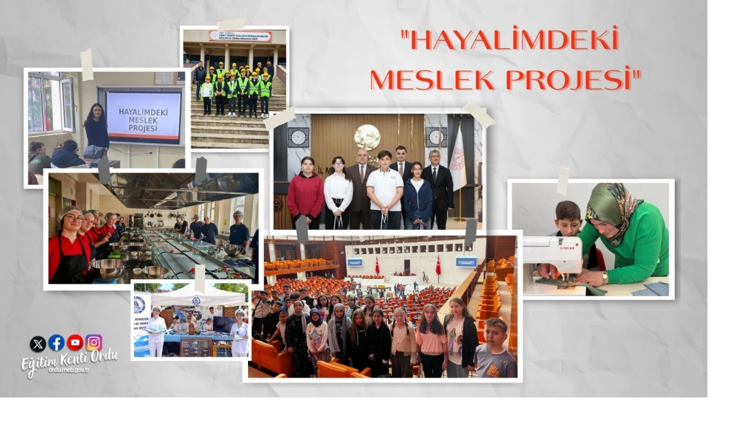 "Hayalimdeki Meslek Projesi"yle Mesleki Farkındalık Güçlendi