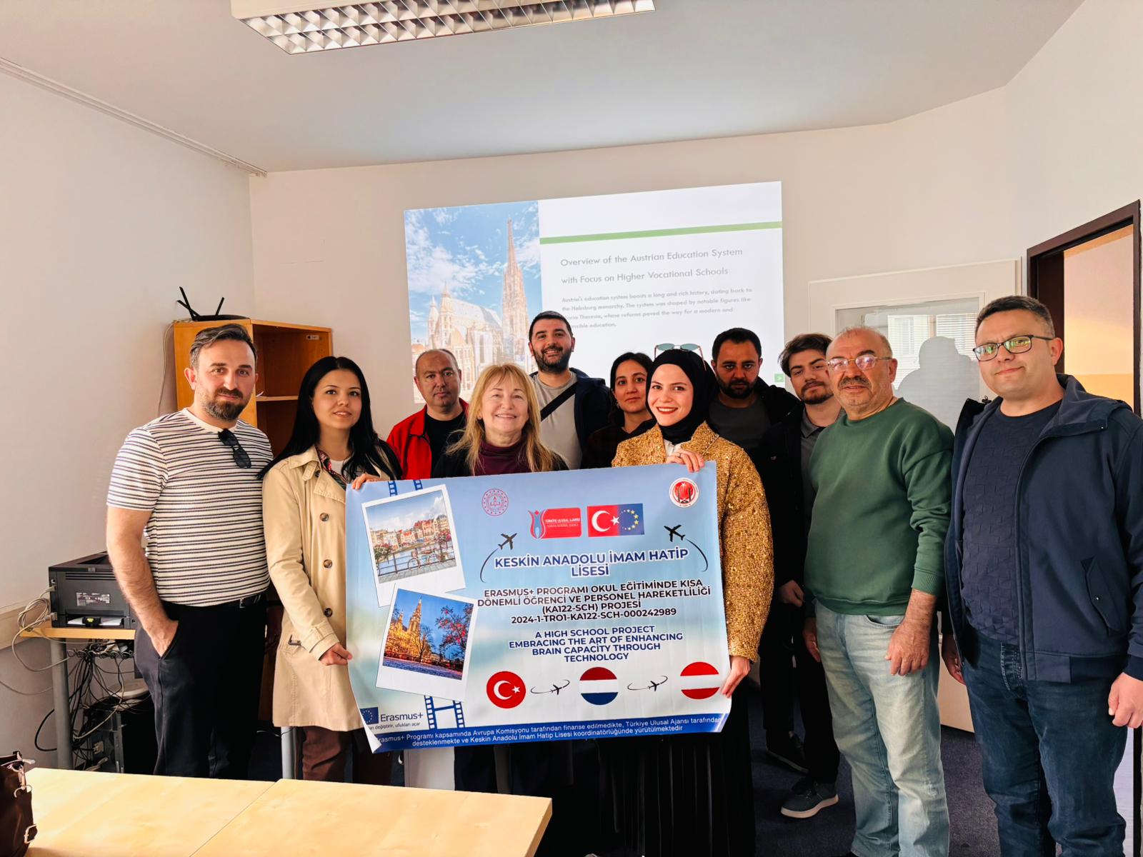 Keskin Anadolu İmam Hatip Lisesi Genç Argeci Öğrencilerine Erasmus+ Projesi ile Teknolojiyi Olumlu Beyin Gelişiminde Kullanma Becerisi Kazandırılıyor