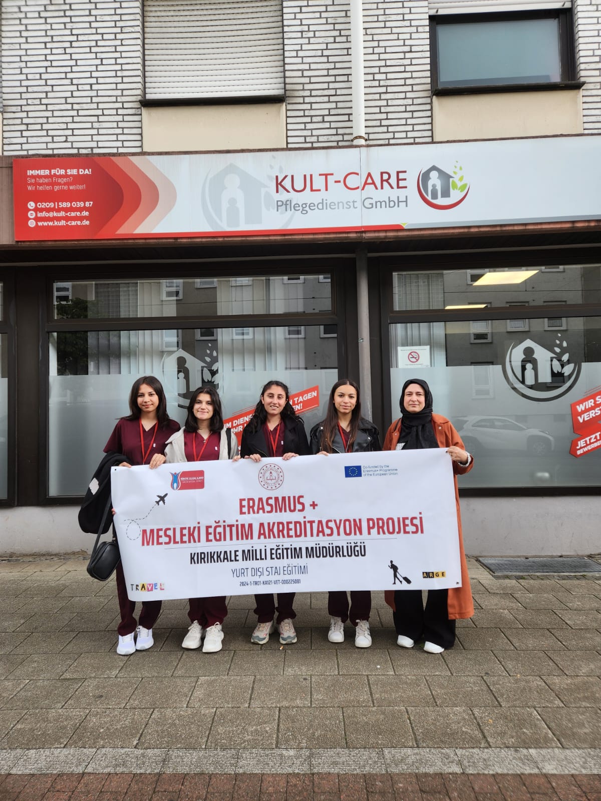 Keskin İbni Sina Mesleki ve Teknik Anadolu Lisesi öğrencileri öğrencileri ALMANYA'da