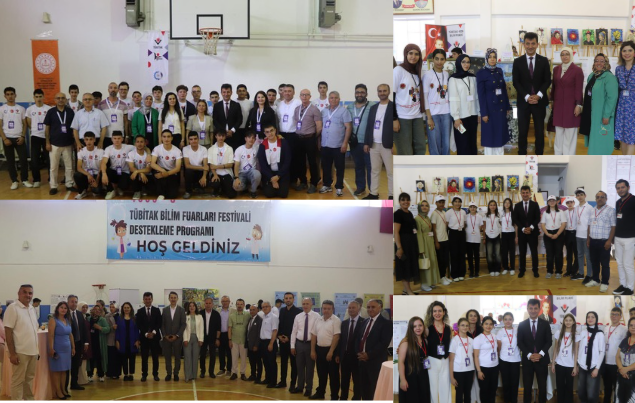 Ankara; Etimesgut İlçe Milli Eğitim Müdürlüğü Tübitak 4006-C Bilim Fuarları Festivali