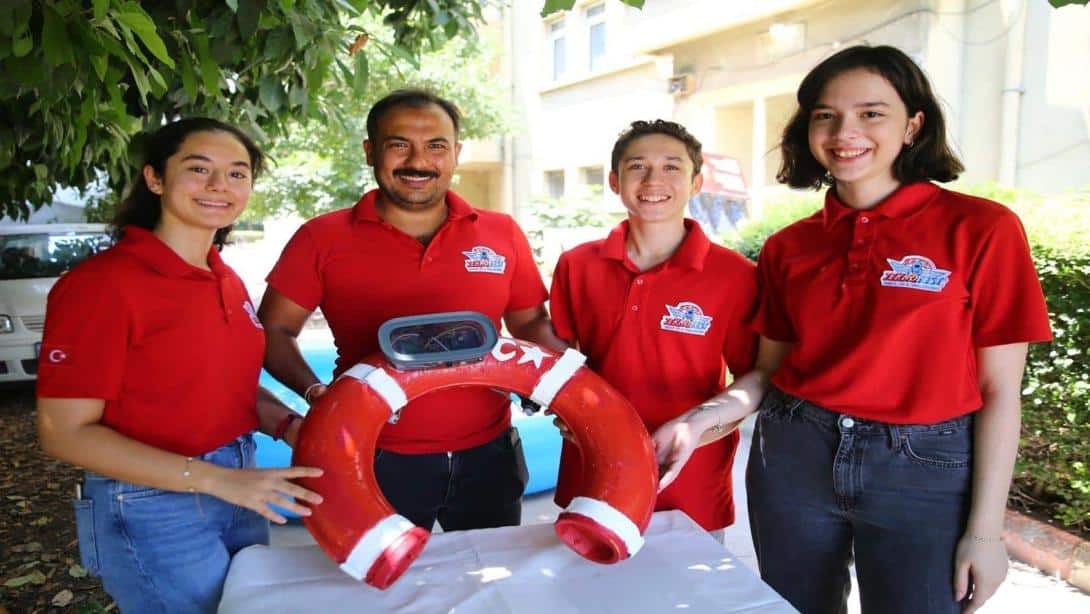 75.Yıl Fen Lisesi Öğrencilerimizden "Otonom Cankurtaran Simidi" Projesi