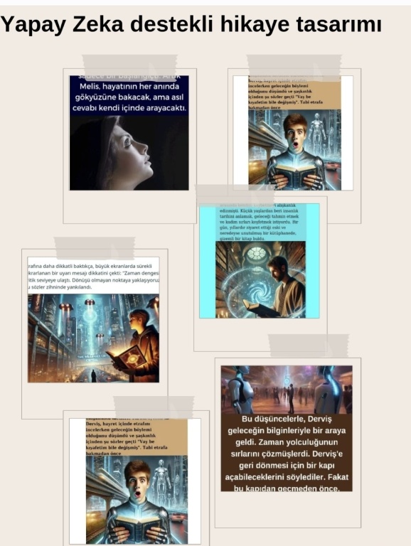 Yapay Zekâ Destekli Şiir ve Hikâye Görselleri Oluşturma Çalışması