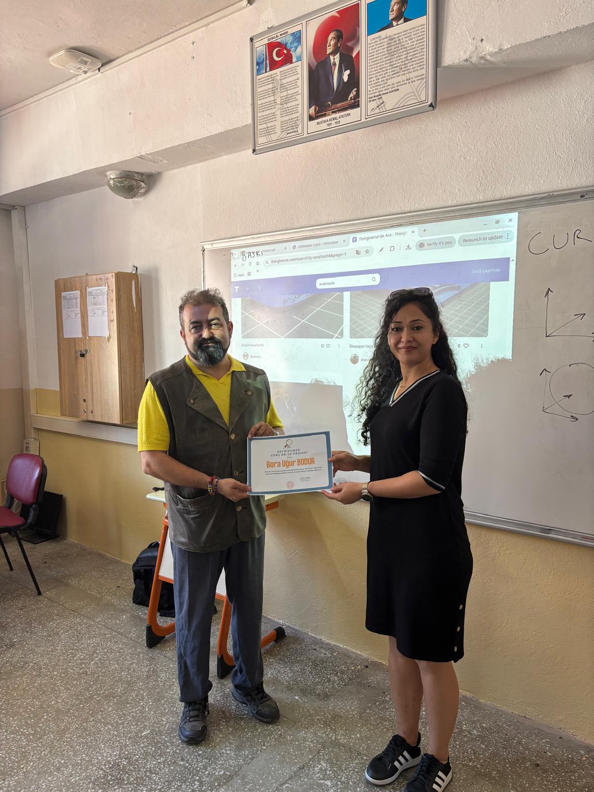 SEYDİKEMER GENÇ AR-GE 3D YAZICI EĞİTİMİ ATÖLYESİ