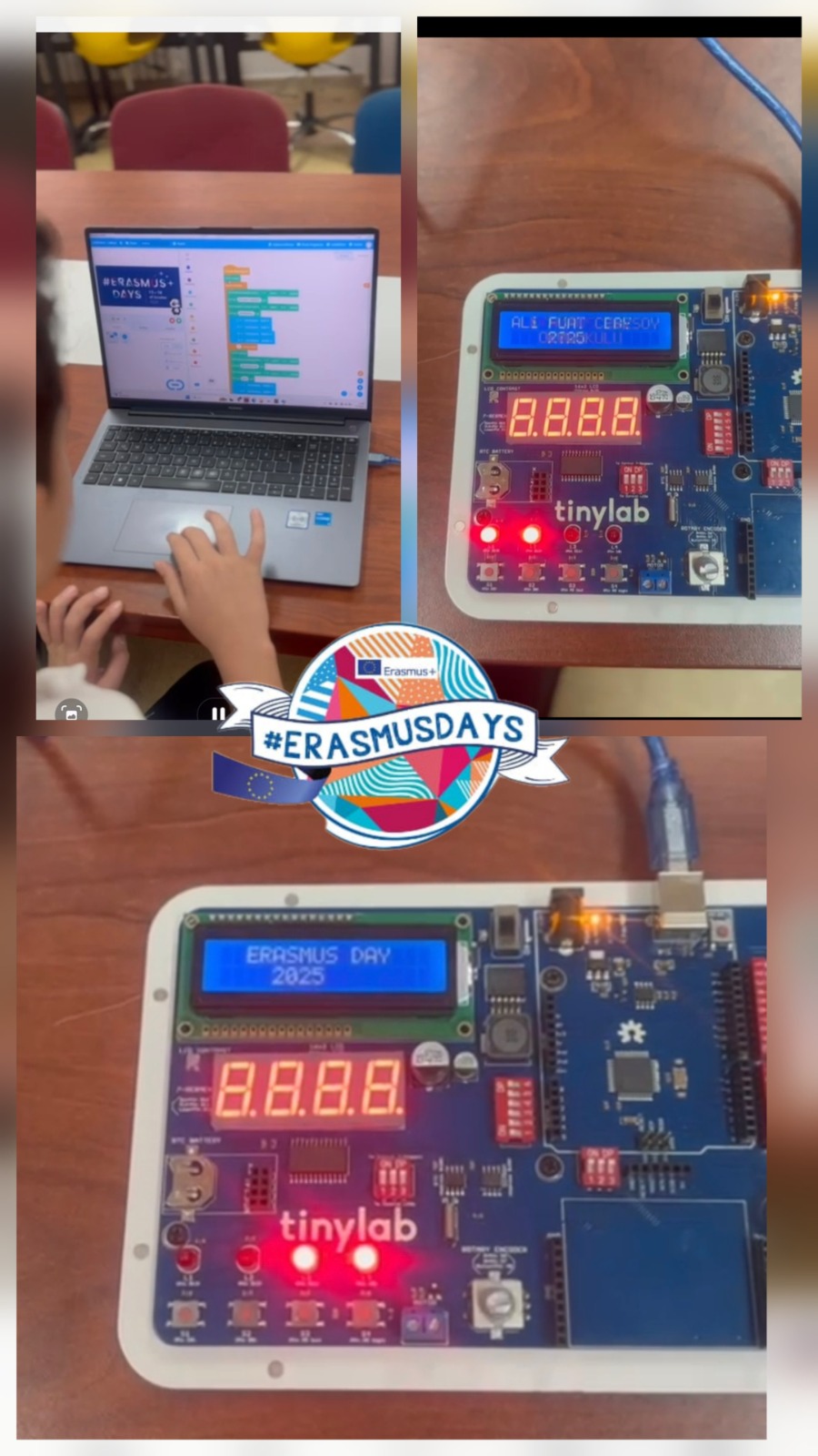 Ali Fuat Cebesoy Ortaokulu’ndan Erasmus+ Days Etkinliklerine Güçlü Katılım: Uluslararası Deneyimler Paylaşıldı!