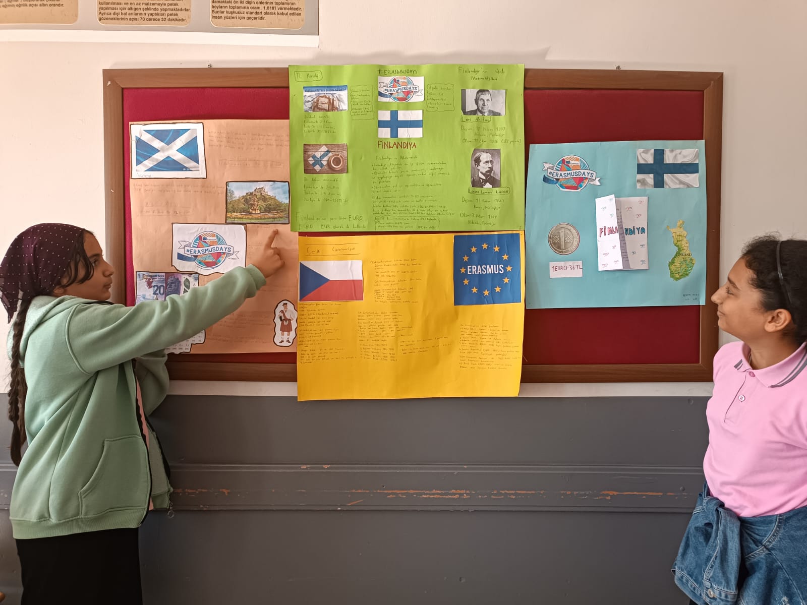 Cemalettin Sarar Ortaokulu’ndan Erasmus+ Days Etkinliklerine Coşkulu Katılım: Uluslararası Proje Deneyimleri Paylaşıldı!