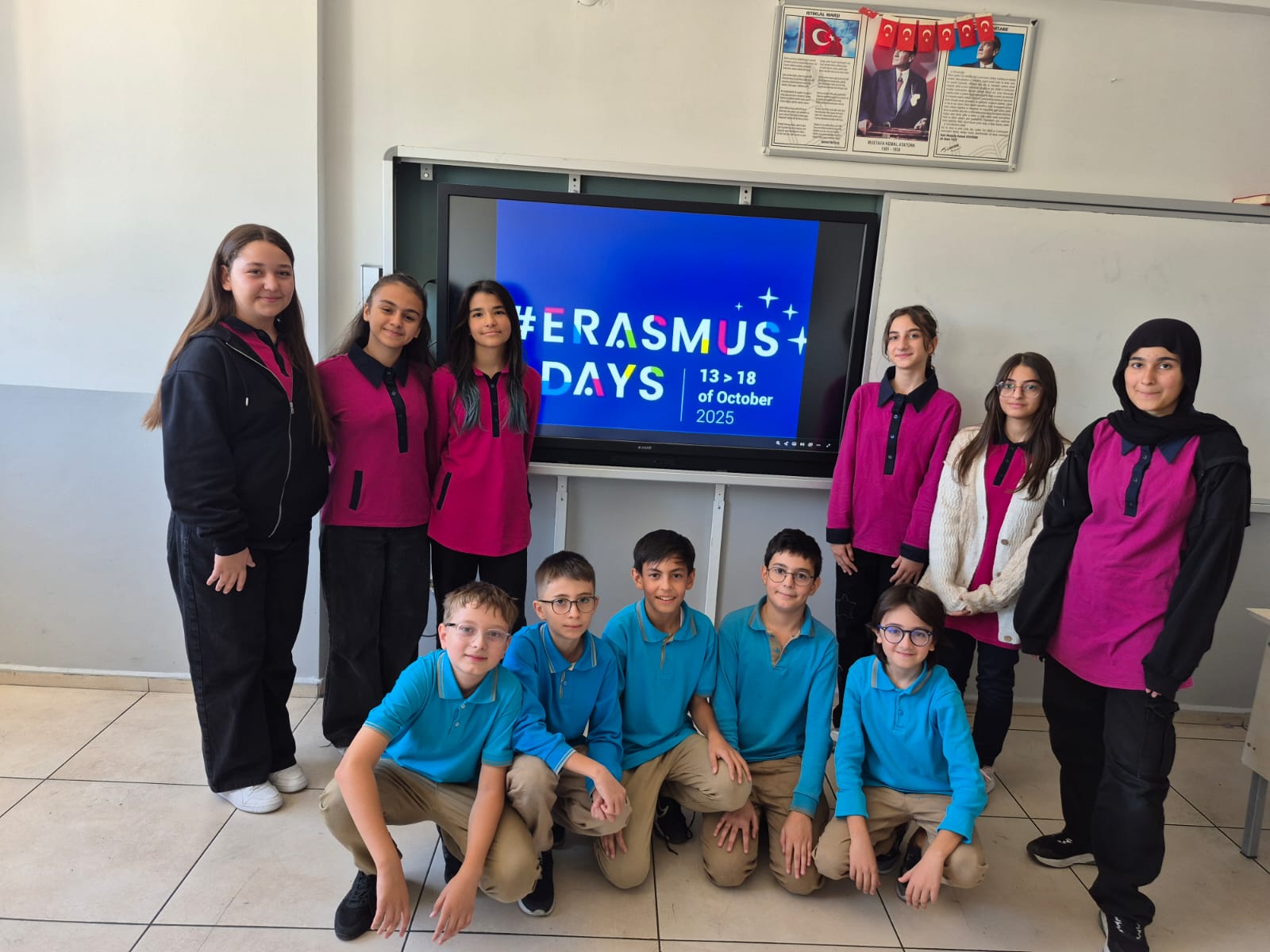 Tepebaşı Şehit Muhammed Fatih Safitürk İHO’dan Uluslararası Başarı: Erasmus+ Days Coşkusu Ay Boyu Sürdü!