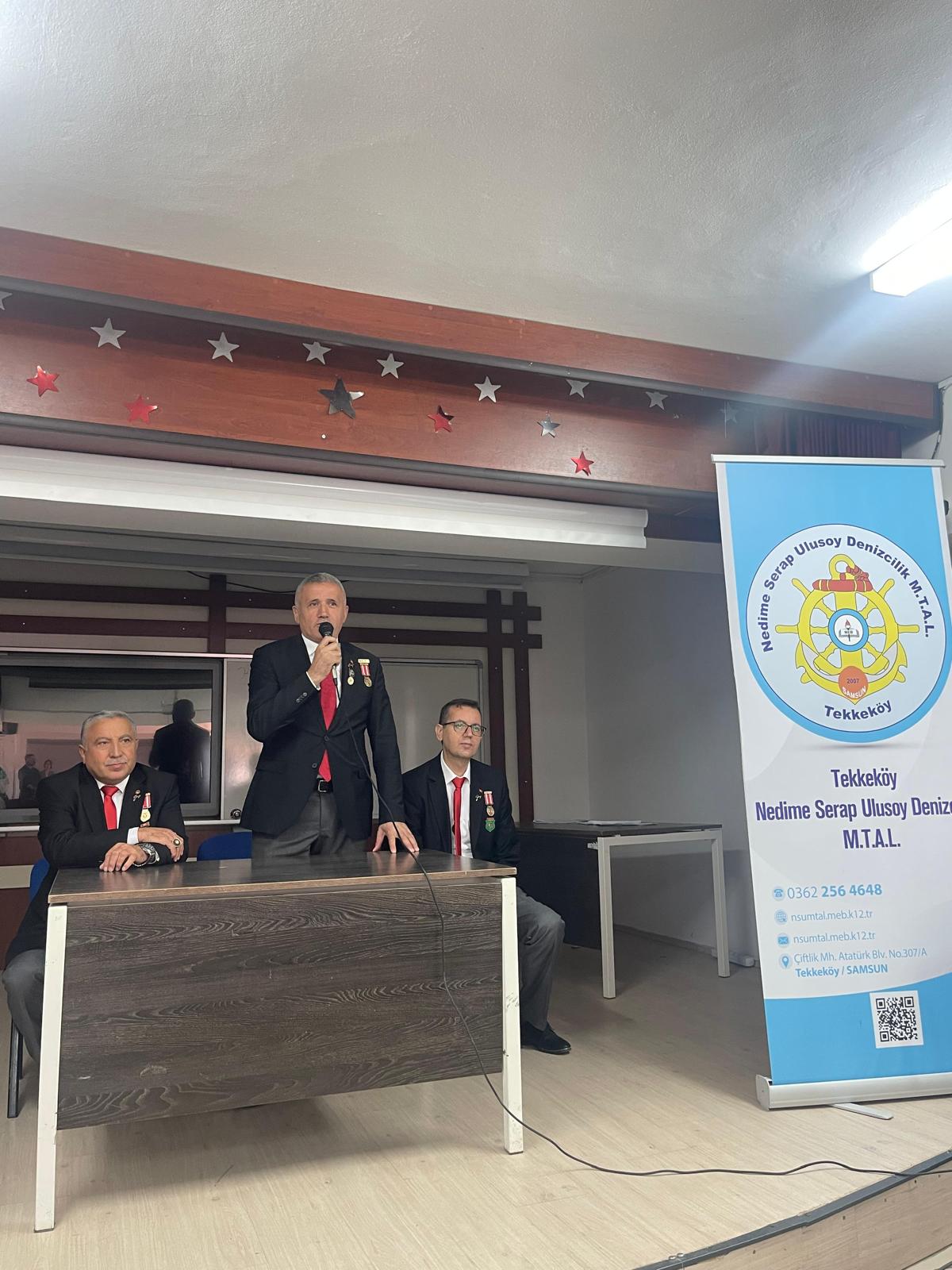 Nedime Serap Ulusoy Denizcilik MTAL’de Gaziler Günü Buluşması