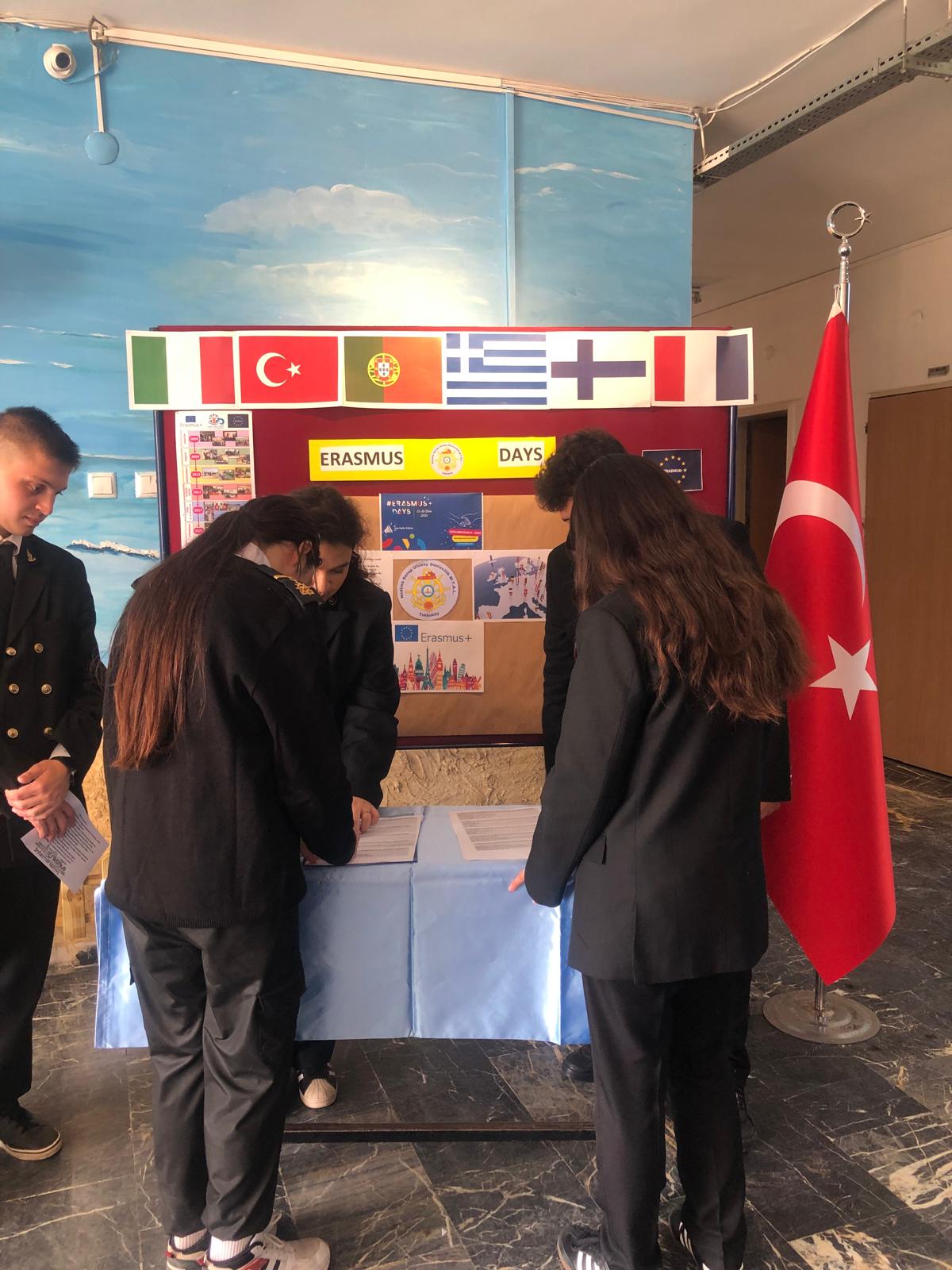 Nedime Serap Ulusoy Denizcilik MTAL’de #ErasmusDays Etkinliği Düzenlendi
