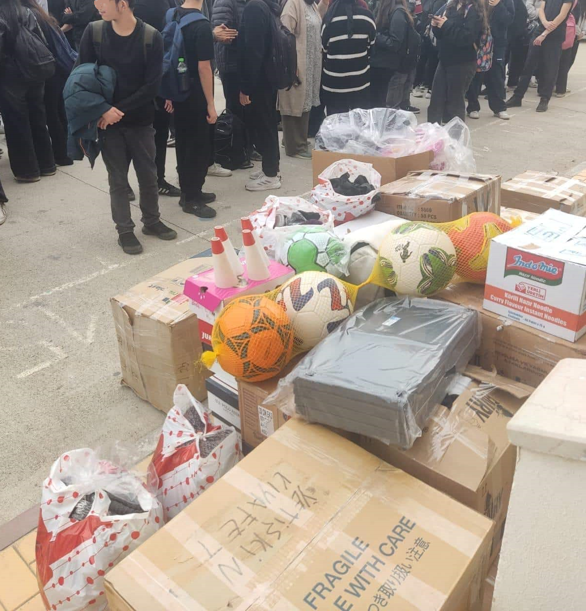 Bozyazı Anadolu Lisesinden Diyarbakır'daki Kardeş Okula Anlamlı Destek