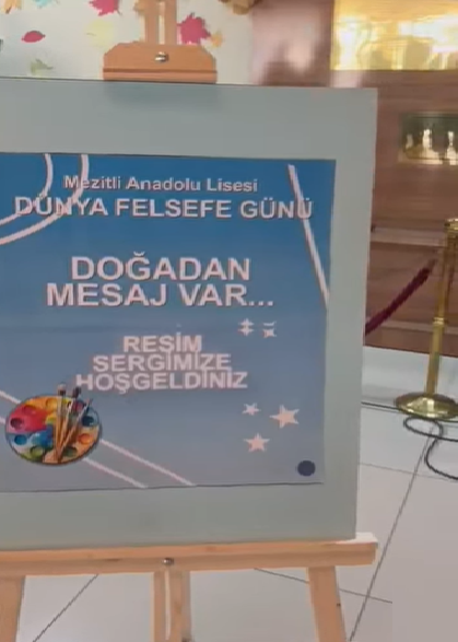 Doğadan Mesaj Var Resim Sergisi