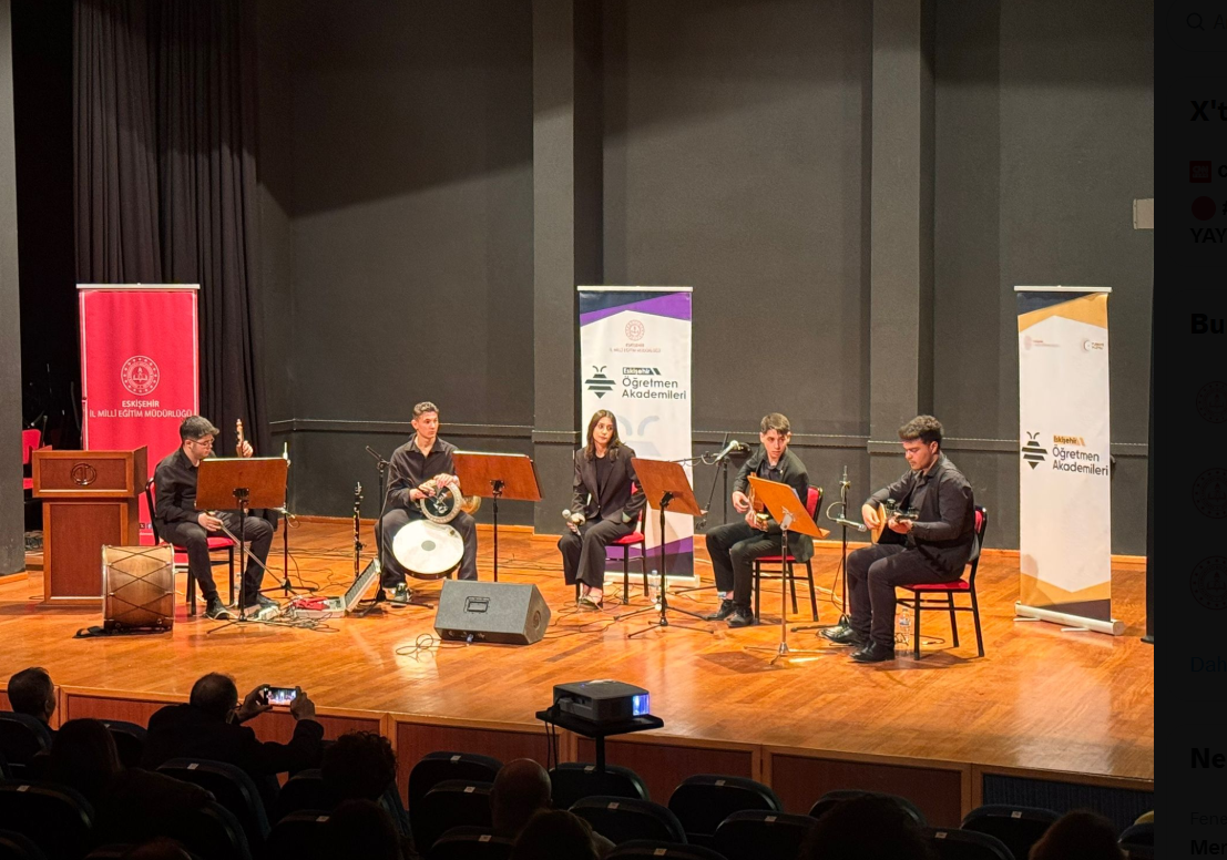 Öğretmen Akademileri’nde “Müzik Akademisi” Etkinliği: Atatürk’ün Sevdiği Şarkılarla Duygusal Anlar Yaşandı