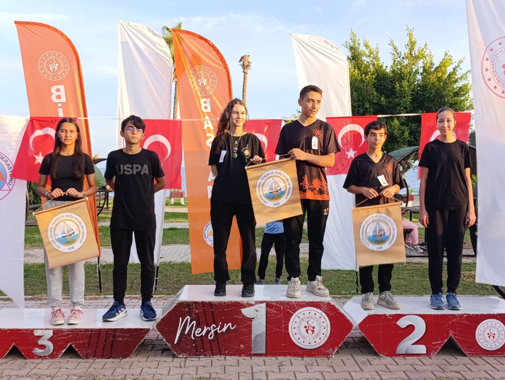 Erdemli Anadolu Lisesinden Oryantiring Dereceleri