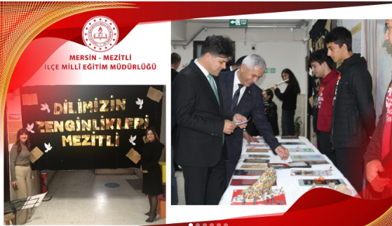 Genç Ar-Ge Mezitli Ekibinden Dilimizin Zenginlikleri Projesine Destek