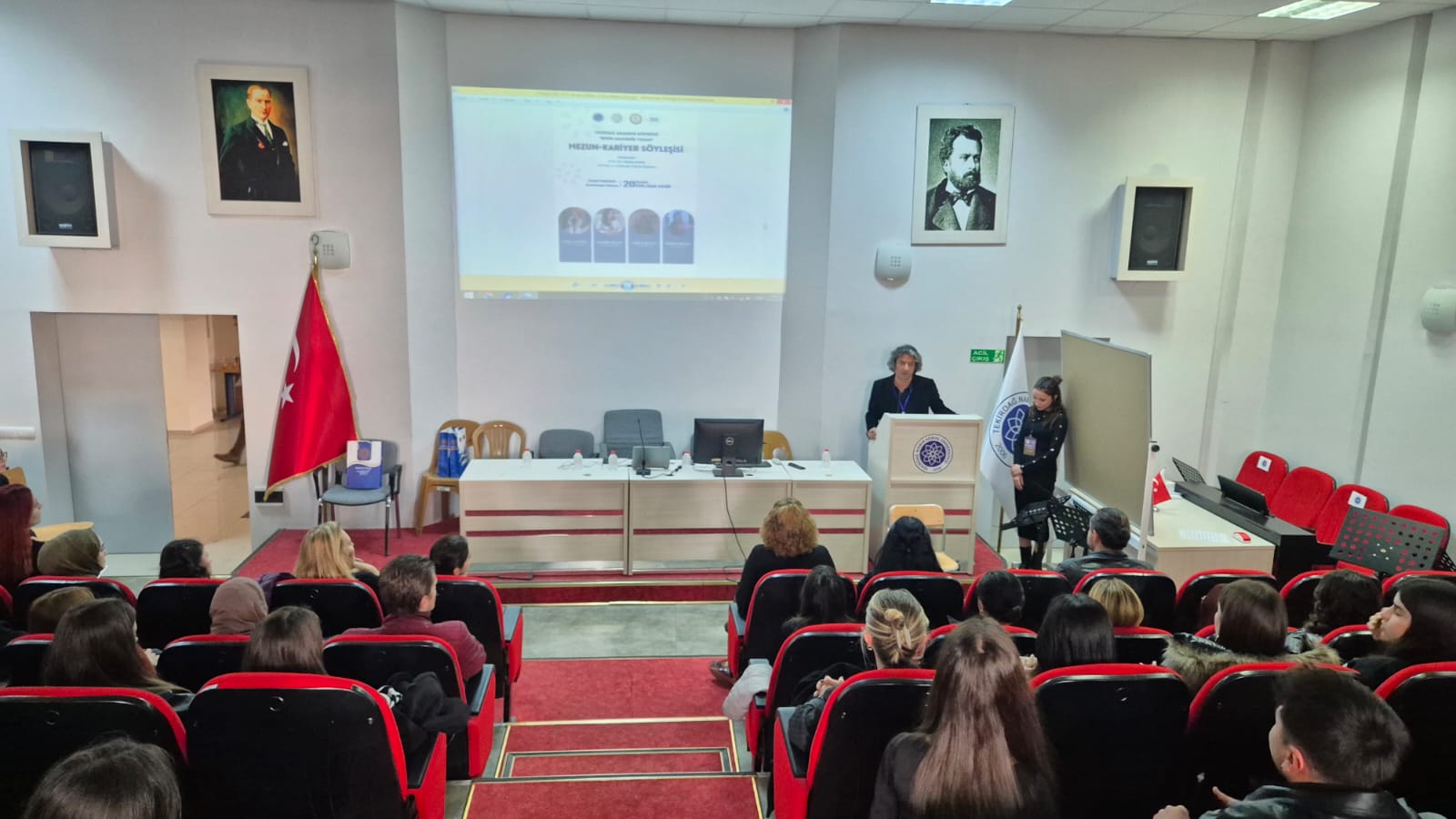 Tekirdağ Akademi Köprüsü Projesi Kapsamında "Benim Akademik Yolum" Mezun-Kariyer Söyleşisi Gerçekleştirildi