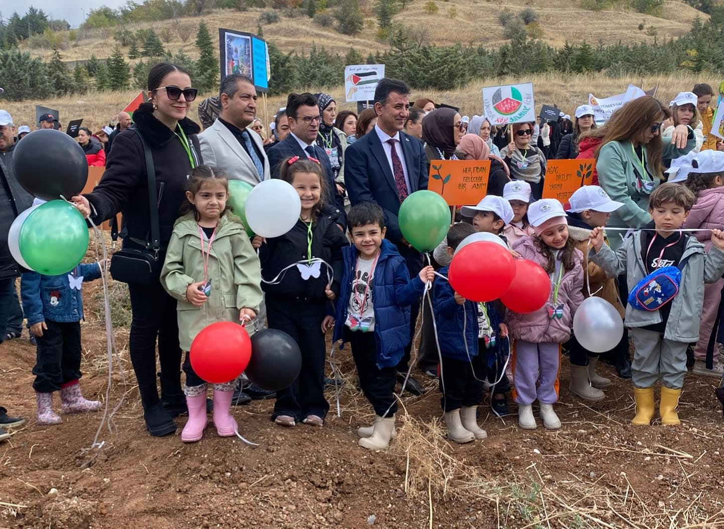 GAZZE YAŞAYAN ORMAN ANITI PROJESİ ; ETİMESGUT GENÇ AR-GE