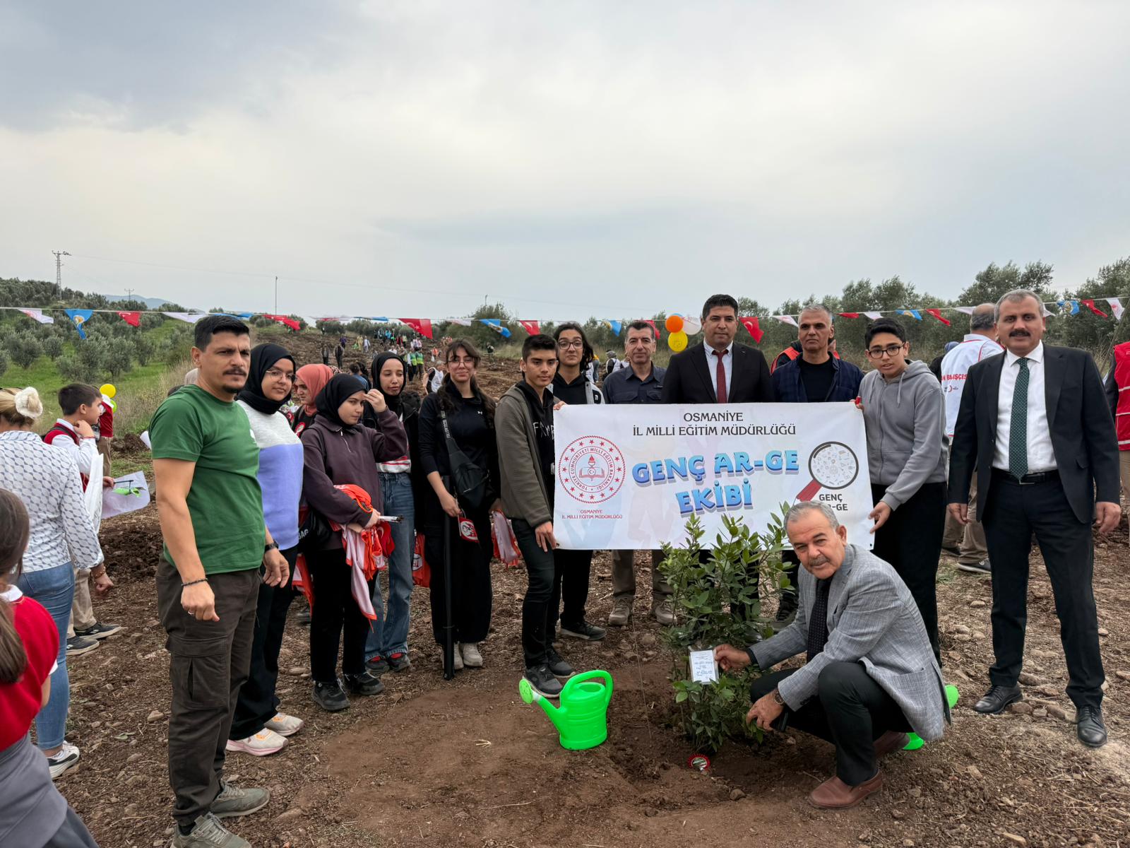 11 Kasım Milli Ağaçlandırma Günü Fidan Dikim Etkinliği