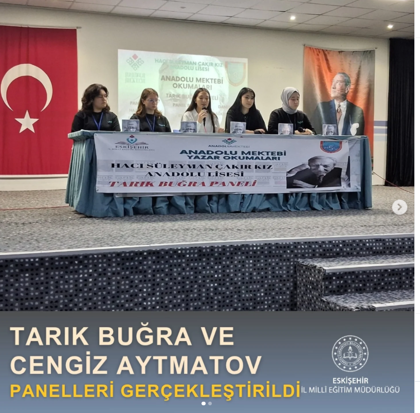 Edebiyatın İki Dev Çınarı Eskişehir’de Gençlerin Sesiyle Yankılandı: Tarık Buğra ve Cengiz Aytmatov Panelleri