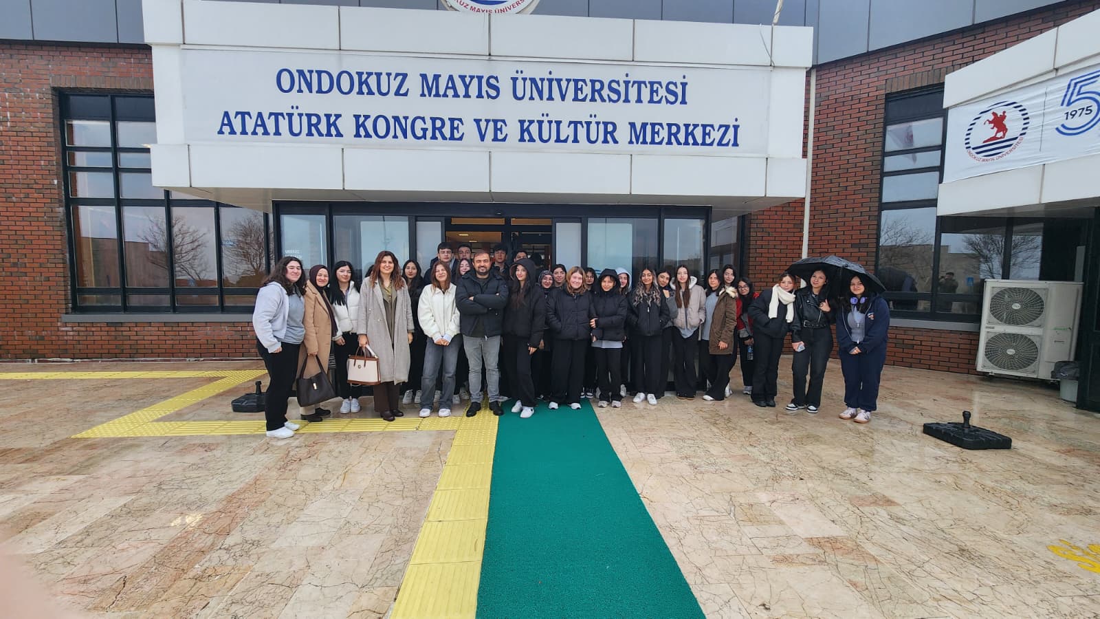 Gazi Anadolu Lisesi Öğrencilerinden OMÜ Eğitim Fakültesi’ne Akademik Gezi