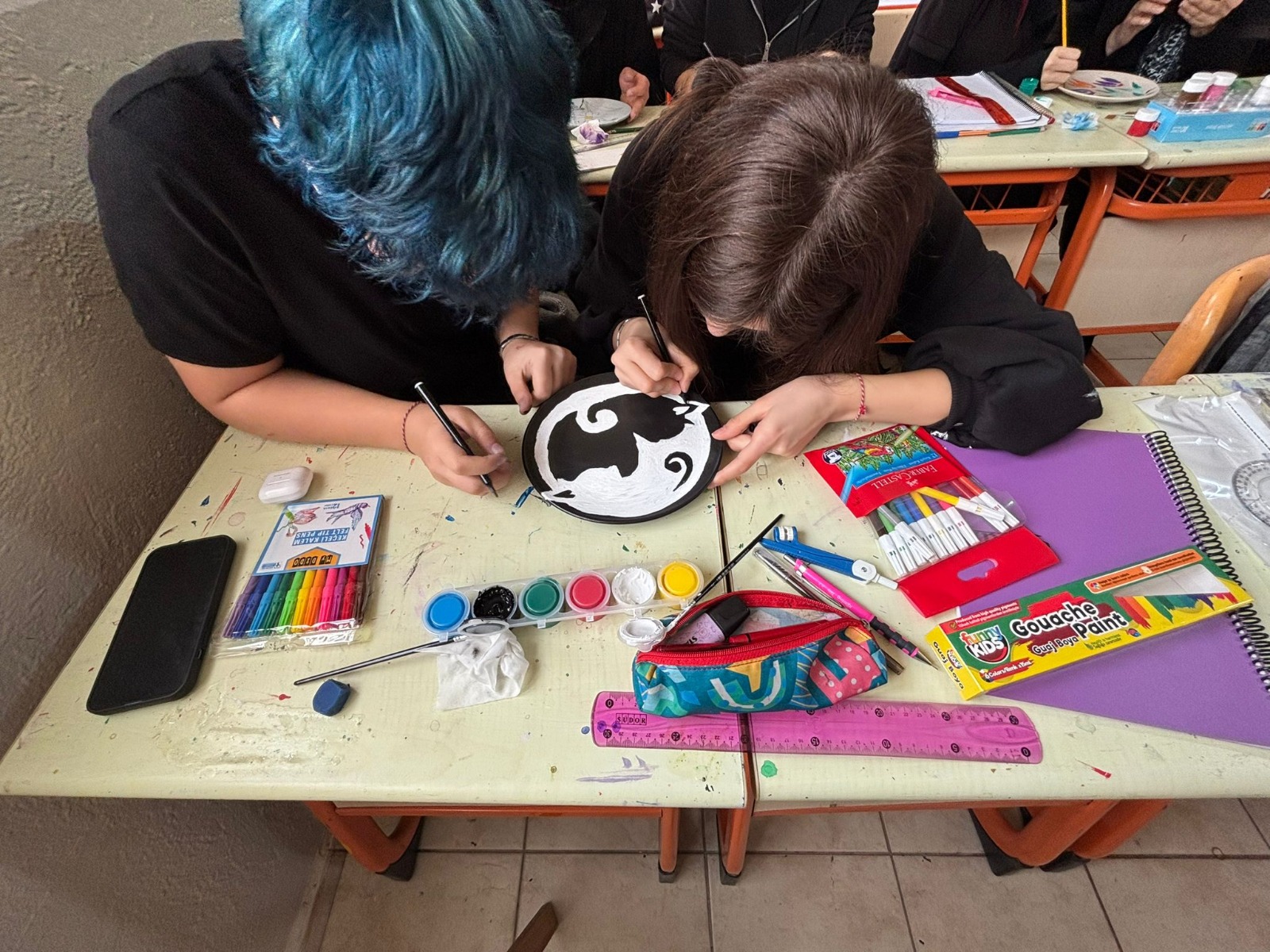 SEYDİKEMER GENÇ ARGE SANAT TASARIM ELEMANLARI VE İLKELERİ (TABAK TASARIMI)