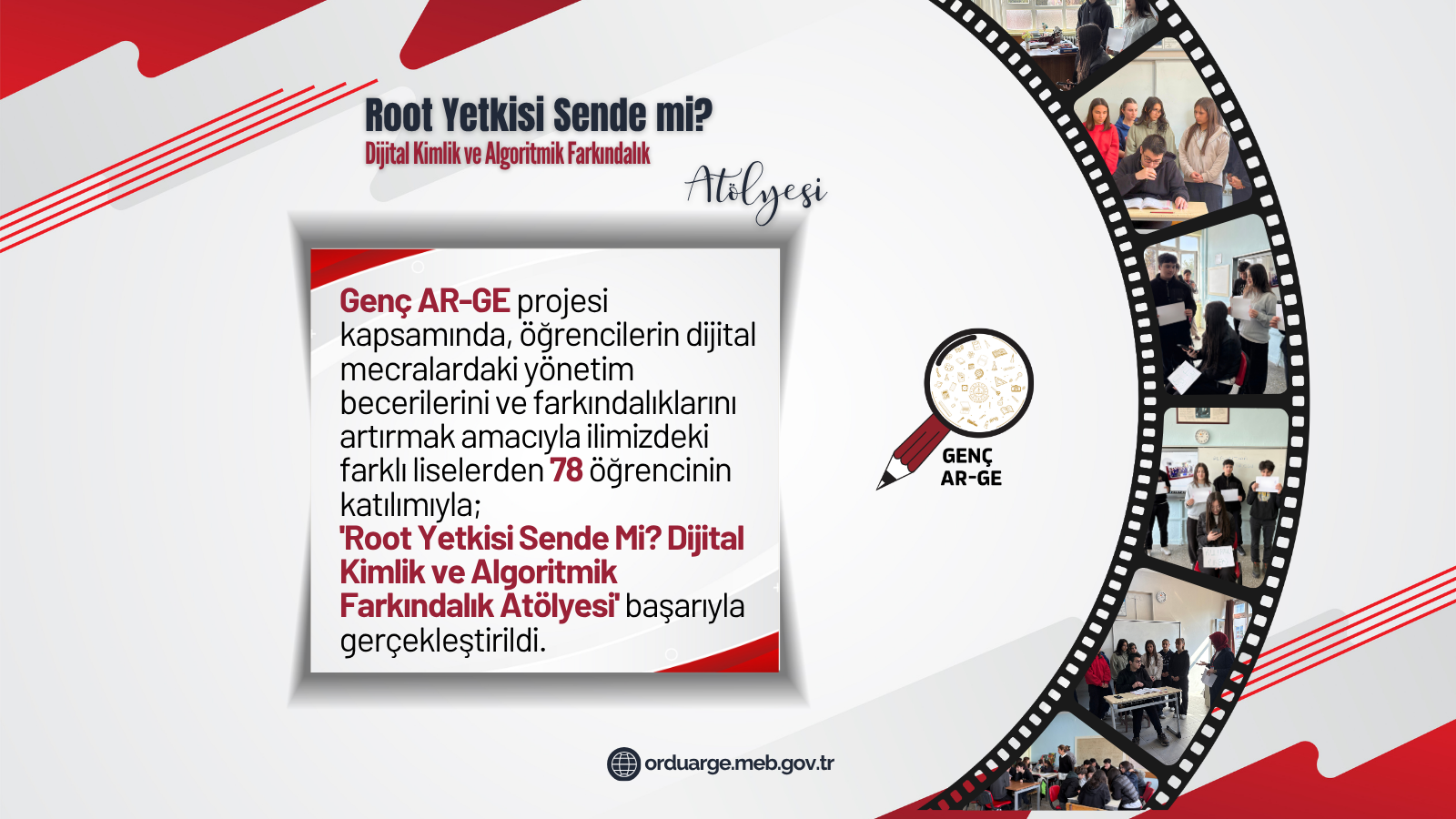 Root Yetkisi Sende Mi? Dijital Kimlik ve Algoritmik Farkındalık Atölyesi