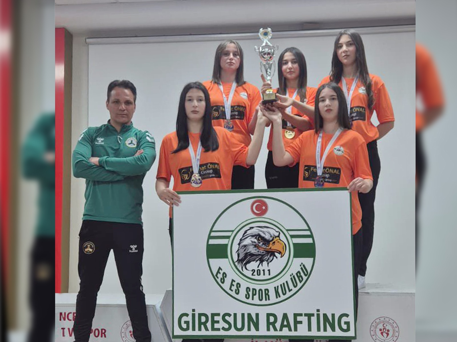 Espiye Şehit Cengiz Sarıbaş MTAL U19 Kız Takımı Rafting Türkiye Şampiyonu