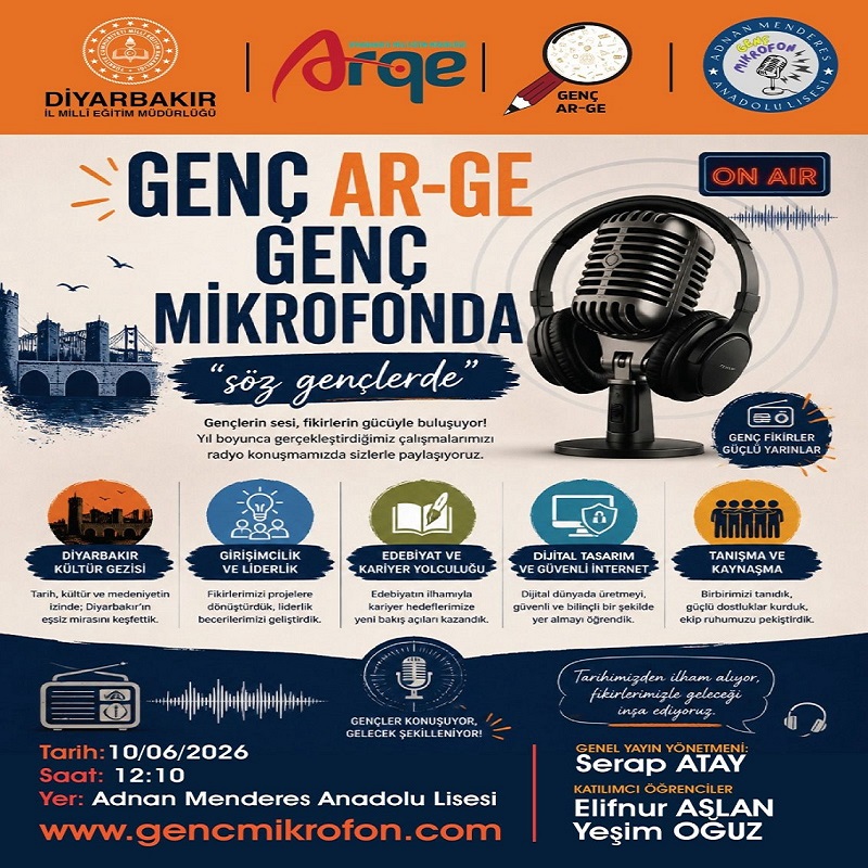Genç AR-GE’ nin Sesi Genç Mikrofonda Yankılandı
