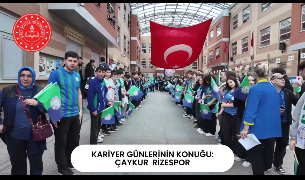 Genç AR-GE ile Yeşil-Mavi Coşku: Çaykur Rizespor Öğrencilerimizle Buluştu