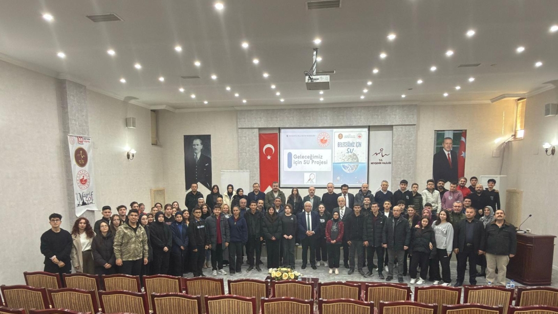 "Geleceğimiz İçin Su" Projemizin Tanıtım Programı Gerçekleştirildi