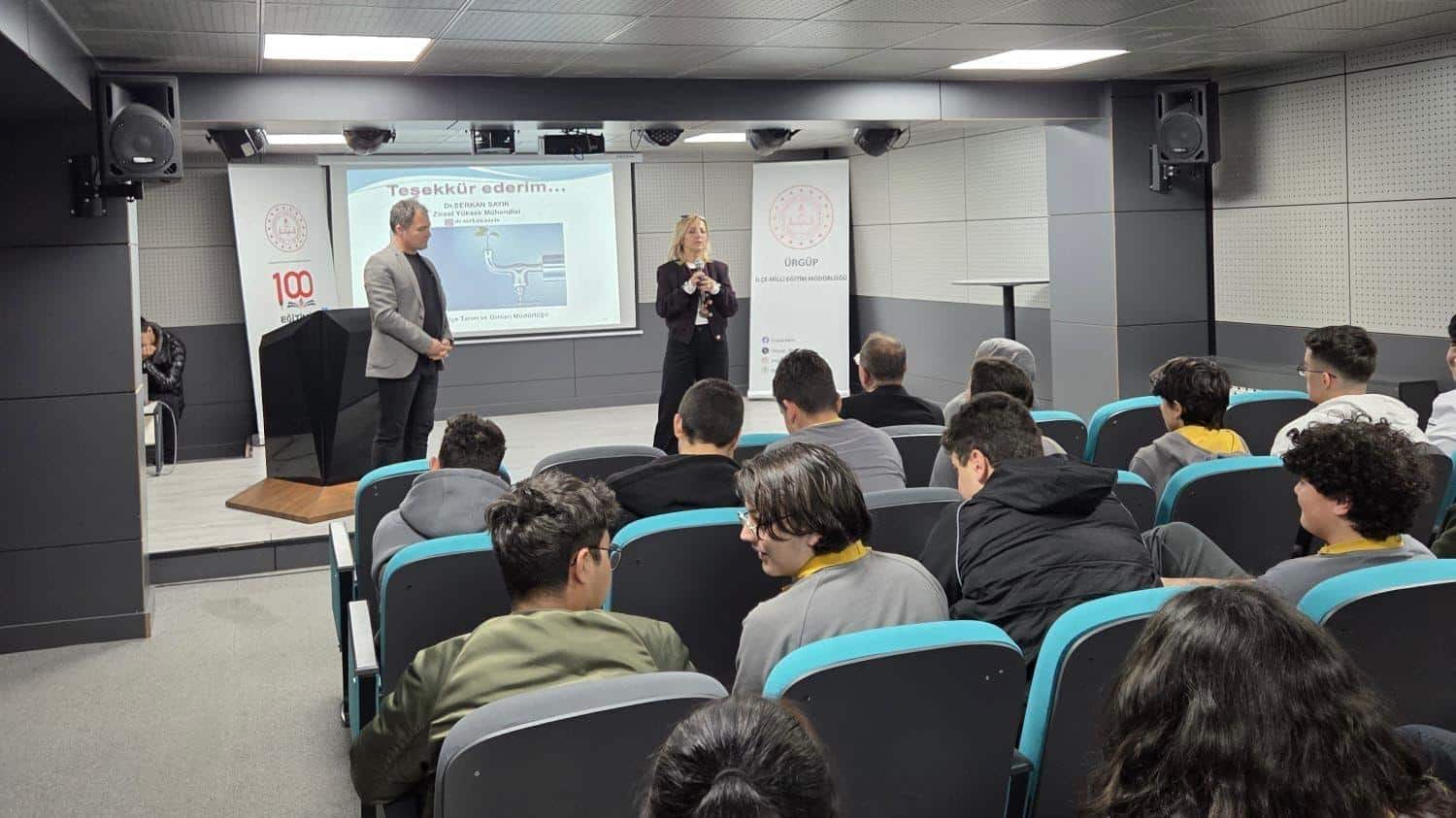 Genç AR-GE "Geleceğimiz İçin Su" Projesi Kapsamında Eğitimler ve Farkındalık Semineri Gerçekleştirildi